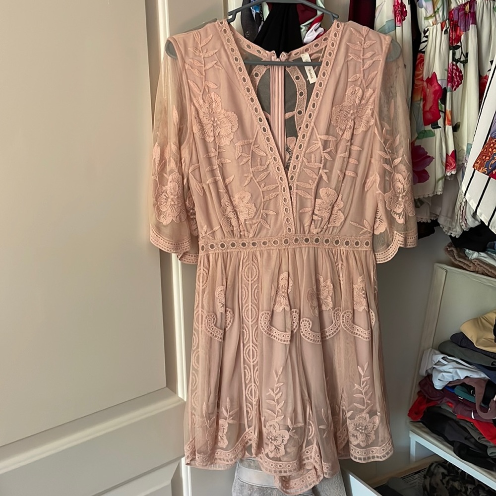 Lace romper